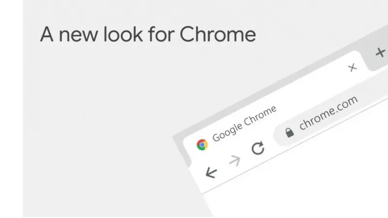 Tampilan baru Google Chrome