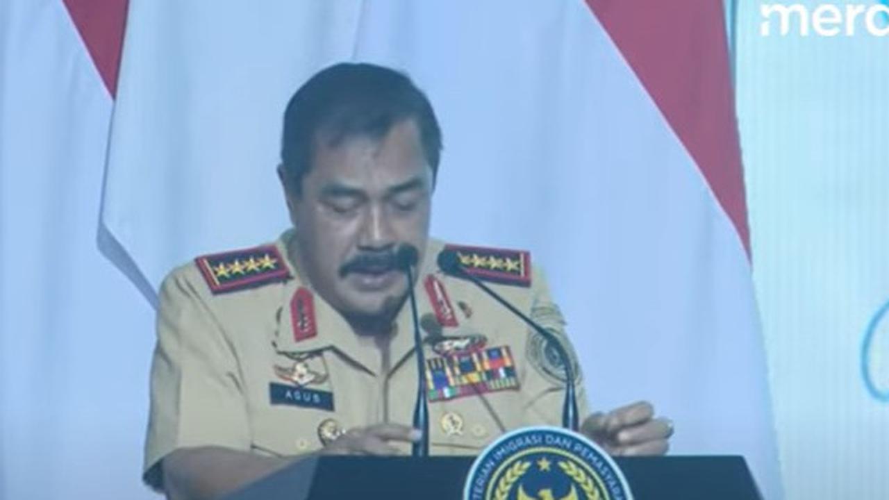 Depan Kapolri, Menteri Imigrasi Kaget Banyak Anak Buah Bintang Tiga ‘Coba Diatur Supaya Tidak Banyak Persaingan’