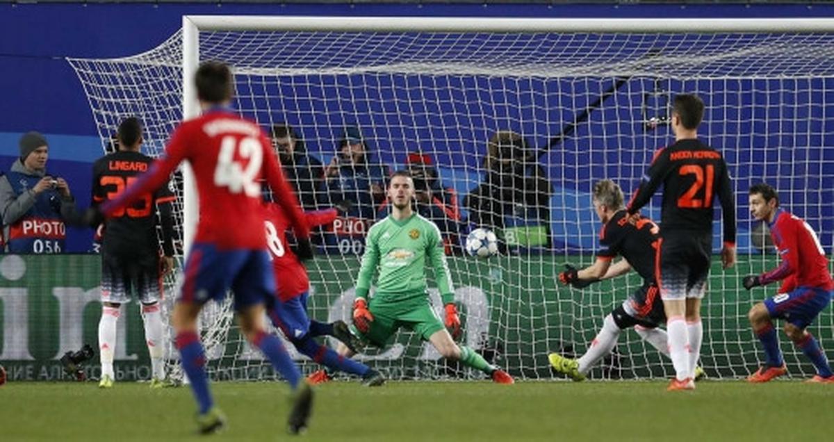 CSKA Moscow tahan imbang Manchester United 1-1