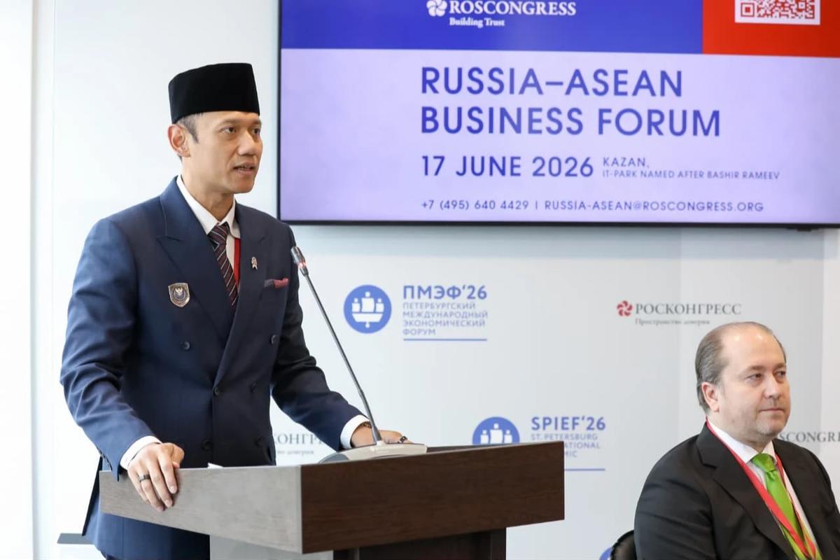 FOTO: AHY Dorong Indonesia Jadi Jembatan ASEAN dan Eurasia di Tengah Ketidakpastian Global