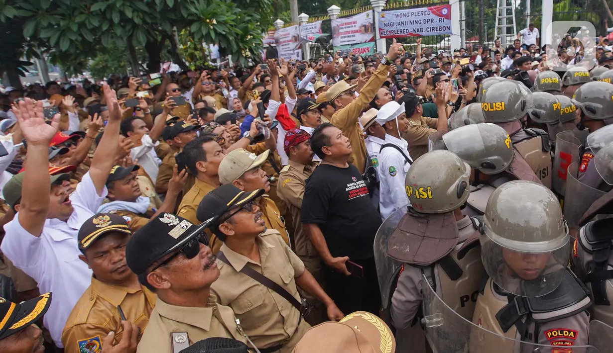Namun, hasil revisi UU Desa masih belum disahkan oleh DPR. (Liputan6.com/Angga Yuniar)