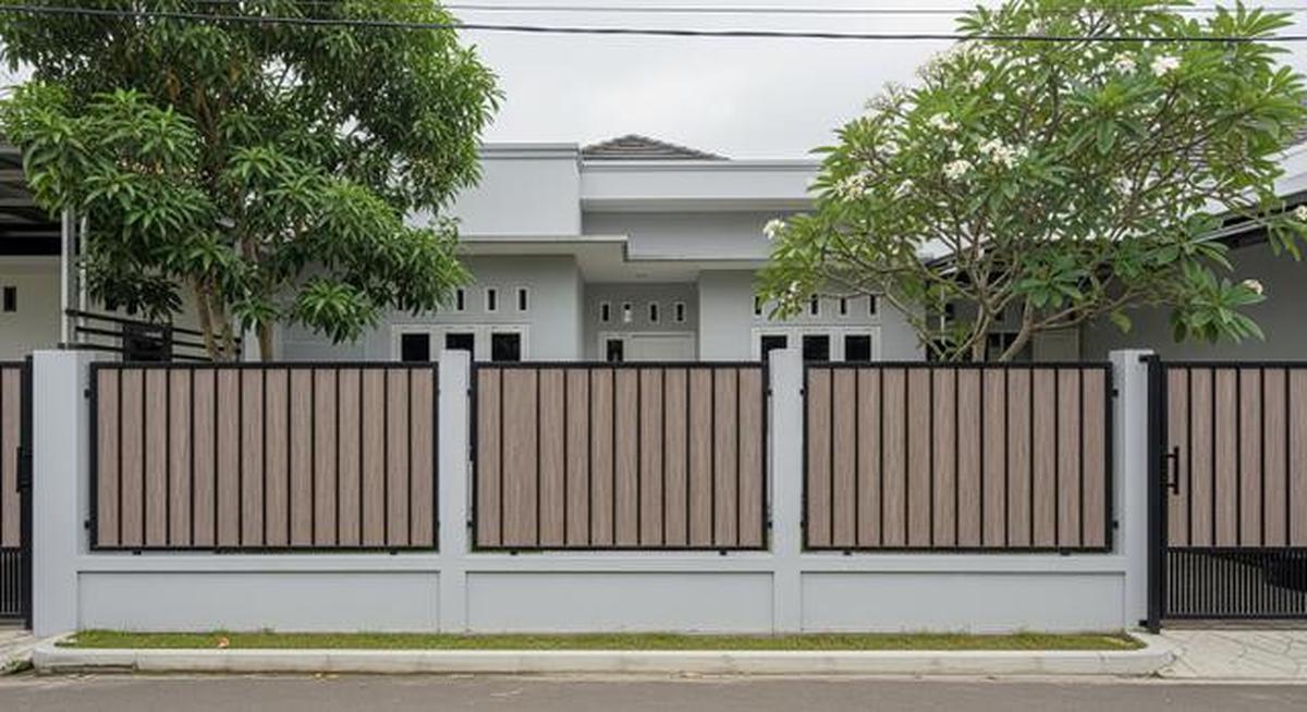 8 Model Pagar Besi Kombinasi Polikarbonat untuk Rumah Minimalis dengan Budget Terjangkau