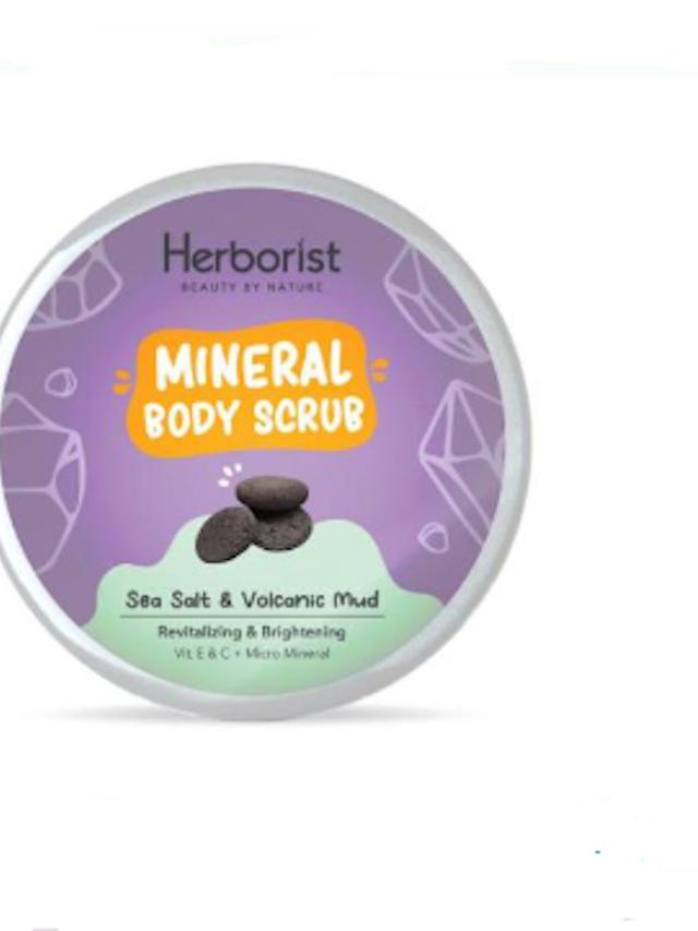 Herborist Mineral Body Scrub Volcanic Mud