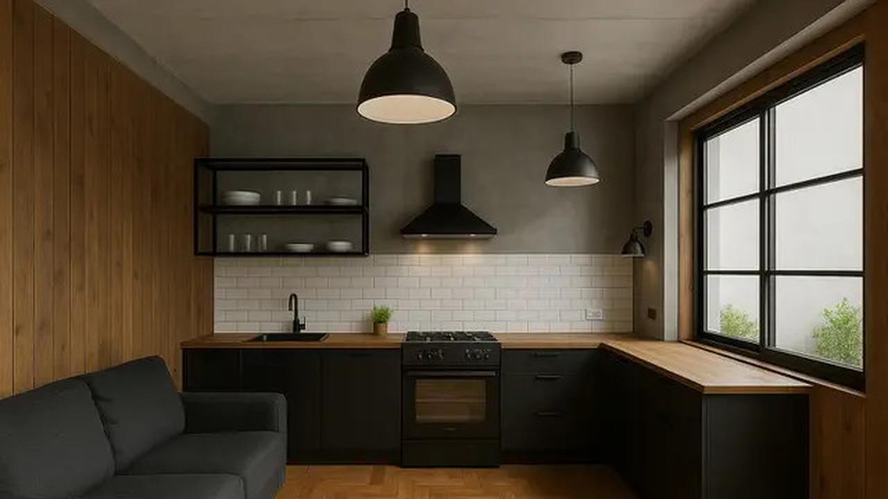 8 Rumah 5x7 Industrial Minimalis, Hunian Jadi Terasa Lapang dan Estetik