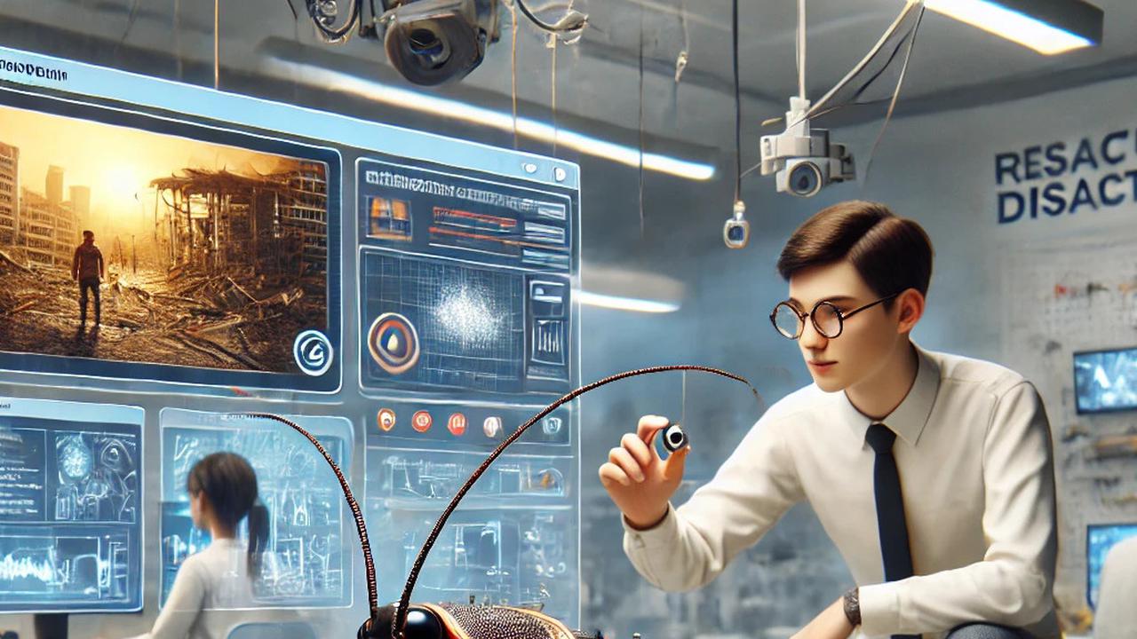 Seekor Kecoa Dioperasi dan Dibuat Robot oleh Seorang Mahasiswa, Ini Kehebatannya