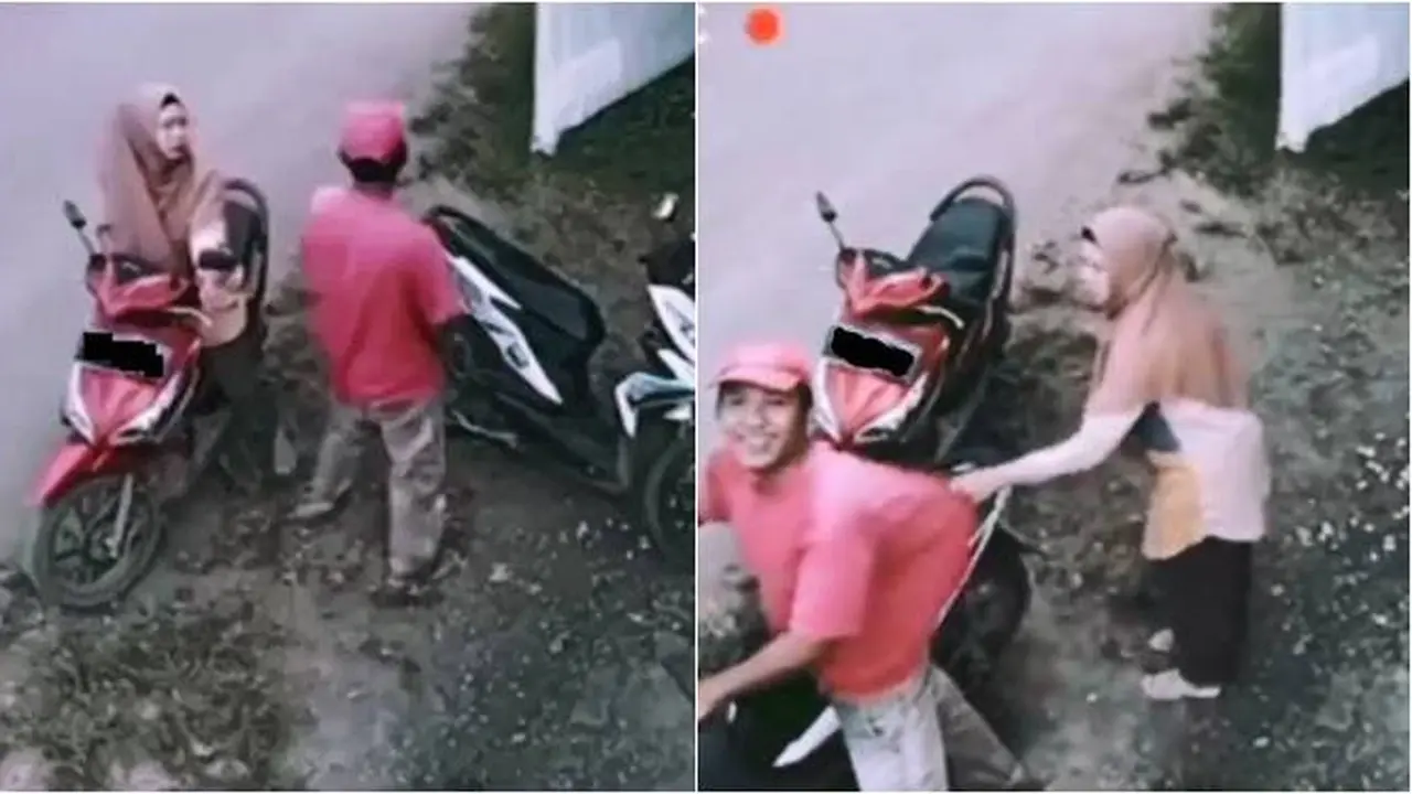 Gasak Sepeda Motor, Maling Ini Urungkan Niat Usai Tahu Aksinya Terekam CCTV