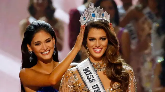Paras Cantik Iris Mittenaere Miss Universe 2016 Asal Prancis