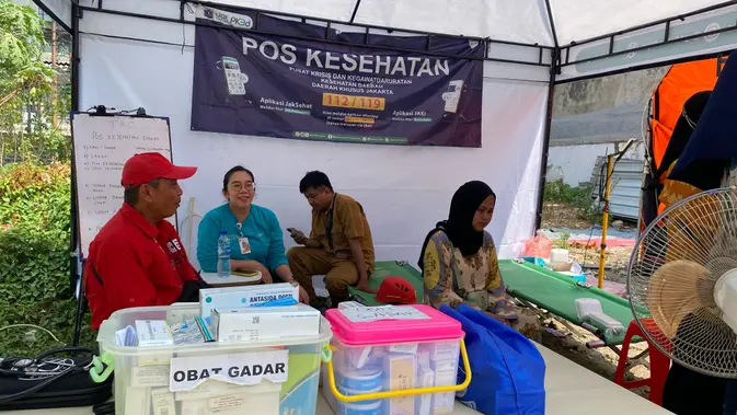 Kondisi Terkini Kebakaran Gambir, Ratusan Korban Masih Mengungsi