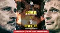 Banner Udinese vs Juventus (liputan6.com/desi)