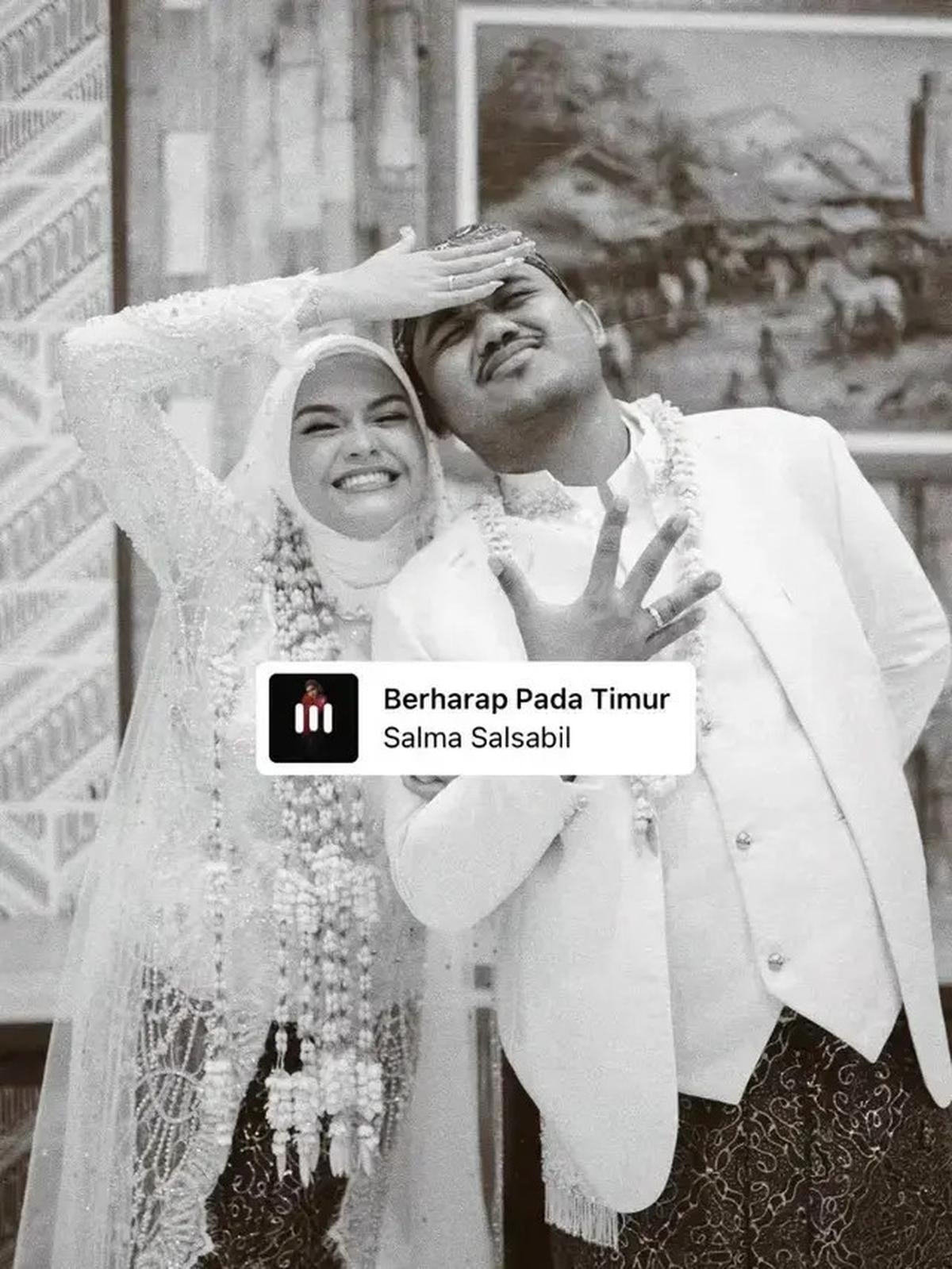 6 Potret Akad Nikah Salma Salsabil dan Dimansyah Laitupa, Digelar Tertutup Tak Tersorot