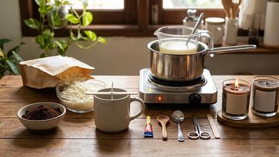 10 Cara Membuat Lilin Aromaterapi dari Ampas Kopi, Ide DIY yang Mudah Dicoba