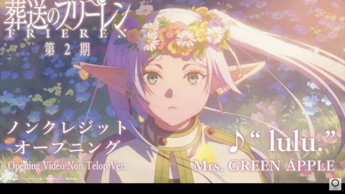 Mrs. Green Apple Lulu: Makna Lirik Pembuka Frieren S2 yang Bikin Hati Teriris