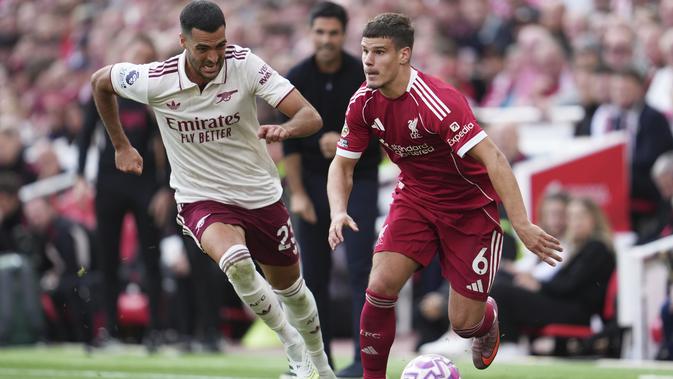 Arsenal vs Liverpool: Link Live Streaming Liga Inggris, Jumat 9 Januari 2026 Pukul 03.00 WIB