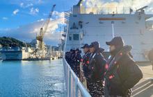 FOTO: KRI Prabu Siliwangi 321 Jalani Uji Pelayaran Perdana di Italia