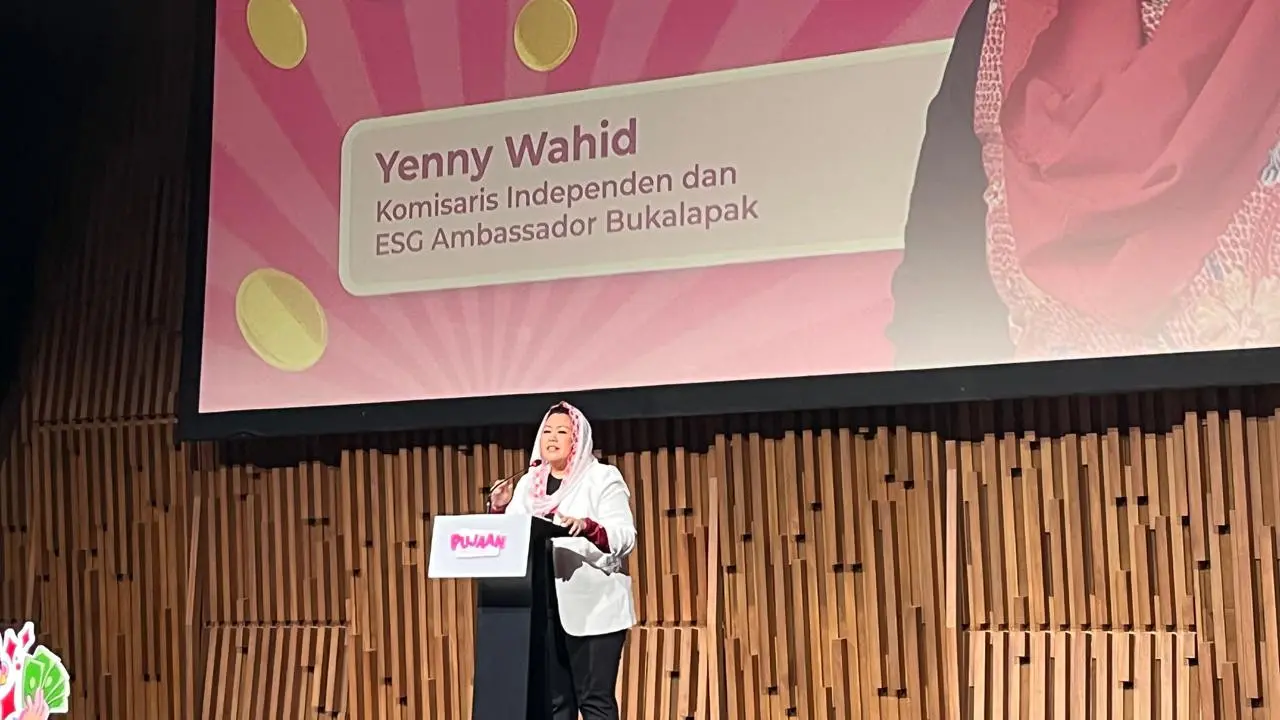 Komisaris Independen dan ESG Ambassador Bukalapak, Yenny Wahid. (Foto: Liputan6.com/Gagas YP)