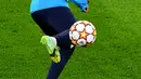 Pemain Zenit St. Petersburg Wendel menghadiri sesi latihan jelang menghadapi Juventus pada pertandingan sepak bola Liga Champions di Stadion Juventus, Turin, Italia, 1 November 2021. (Isabella BONOTTO/AFP)