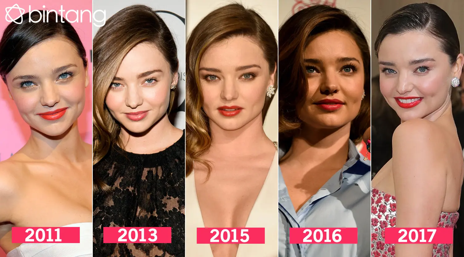 Metamorfosa Miranda Kerr. (Desain: Nurman Abdul Hakim/Bintang.com)