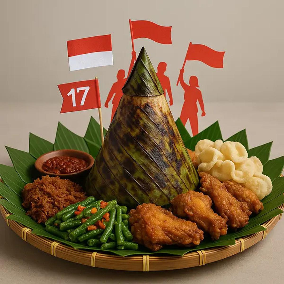 8 Ide Isi Tumpeng 17 Agustusan yang Unik dan Kreatif, Bukan Cuma Nasi Kuning