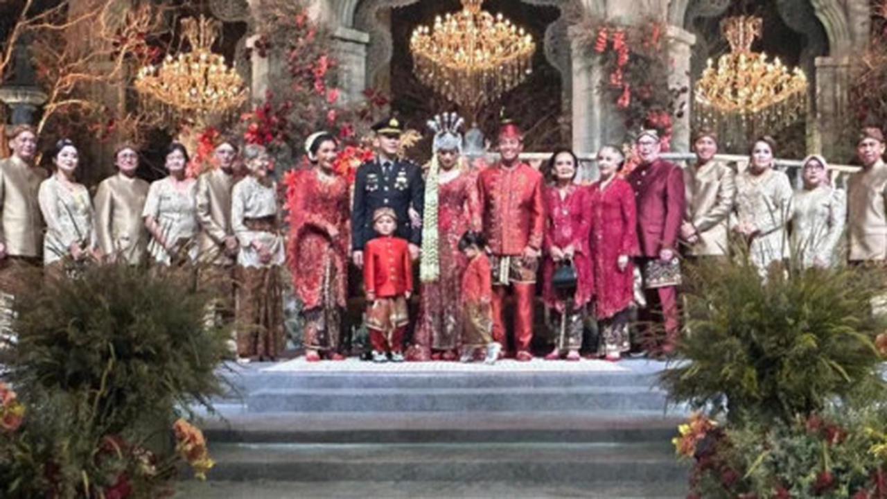 Meriah dan Mewah, Momen Resepsi Pernikahan Putri Andika Perkasa dengan Perwira Polisi, Dihadiri Presiden ke-5