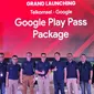 Peluncuran Google Play Pass Package hasil kolaborasi Telkomsel dan Google. (Liputan6.com/ Agustinus Mario Damar)