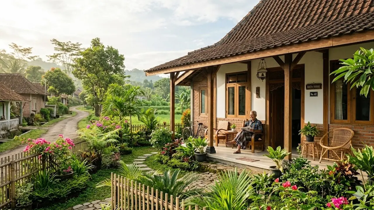 Rumah Tinggal yang Nyaman untuk Pensiun