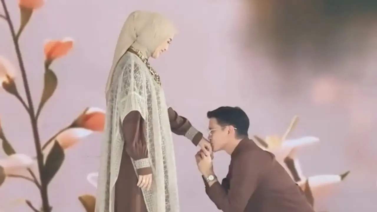 Citra Kirana dan Rezky Aditya. (Foto: Dok. Instagram @a.d.e.n_hijab)