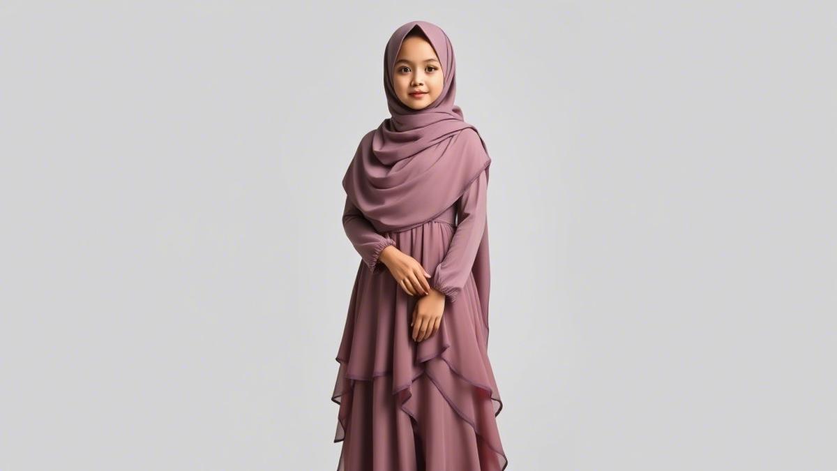 6 Panduan Lengkap Memilih Gamis Anak yang Sedang Trendy, Perhatikan Bahan dan Modelnya