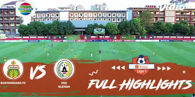 VIDEO: Highlights Liga 1 2019, Bhayangkara FC Vs PSS Sleman 0-2