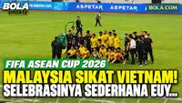 Malaysia Sikat Vietnam 1-0, Selebrasi Sederhana Usai Amankan Peringkat 3 FIFA ASEAN Cup 2026