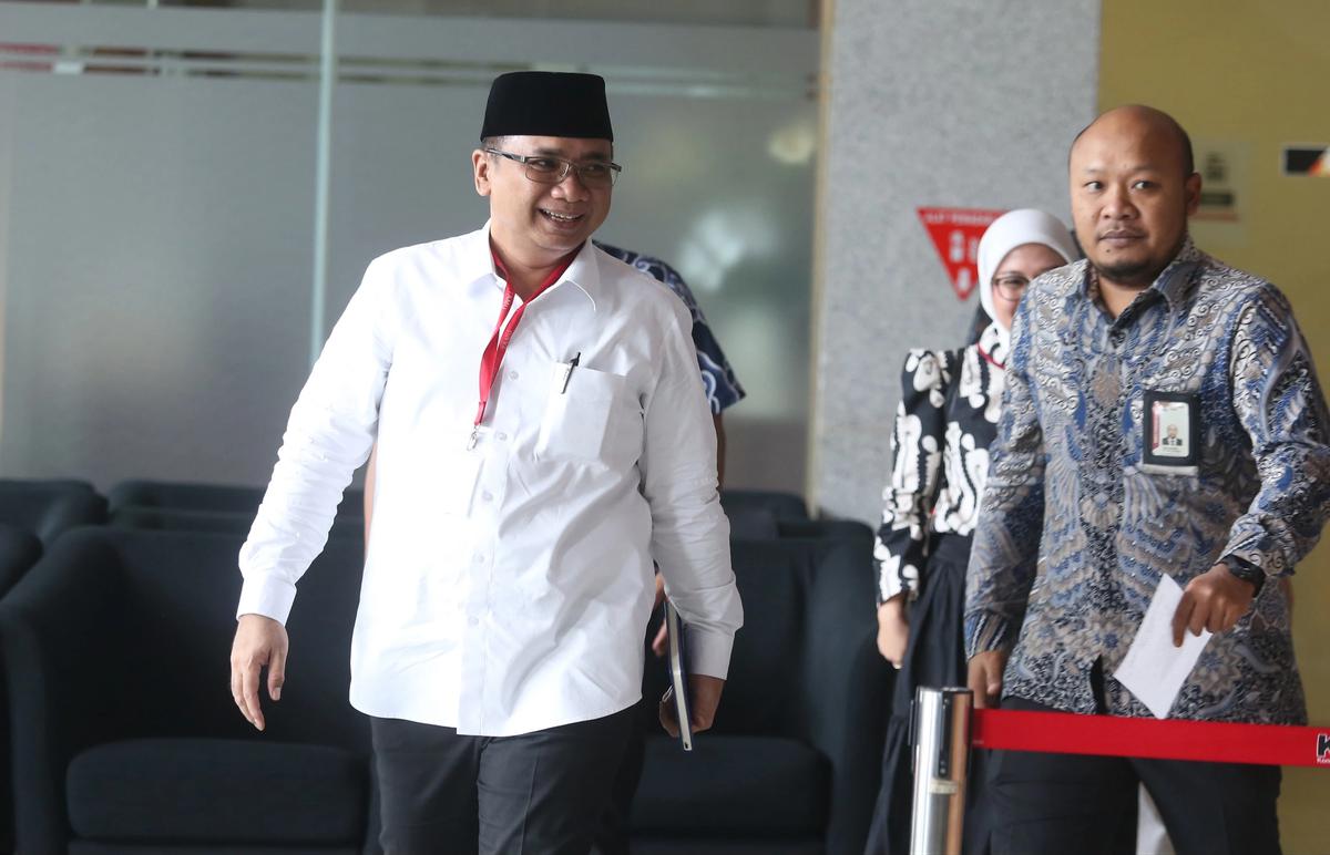 FOTO: Yaqut Cholil Qoumas Jalani Pemeriksaan KPK Terkait Dugaan Korupsi Kuota Haji