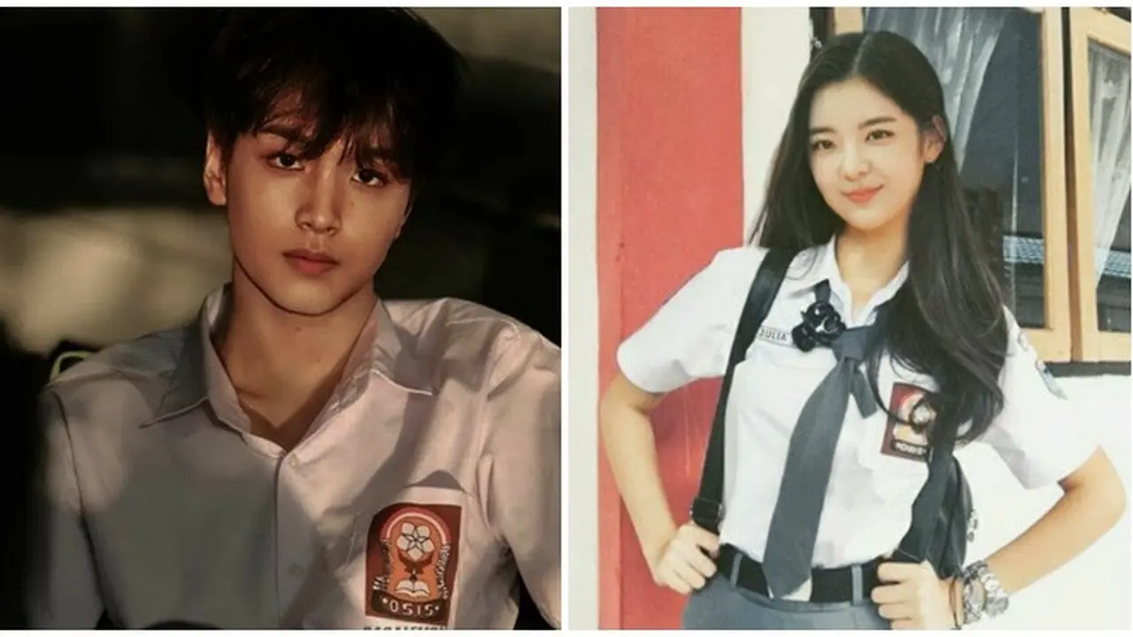7 Editan Idol Kpop Pakai Seragam SMA Ini Bikin Betah di Sekolah