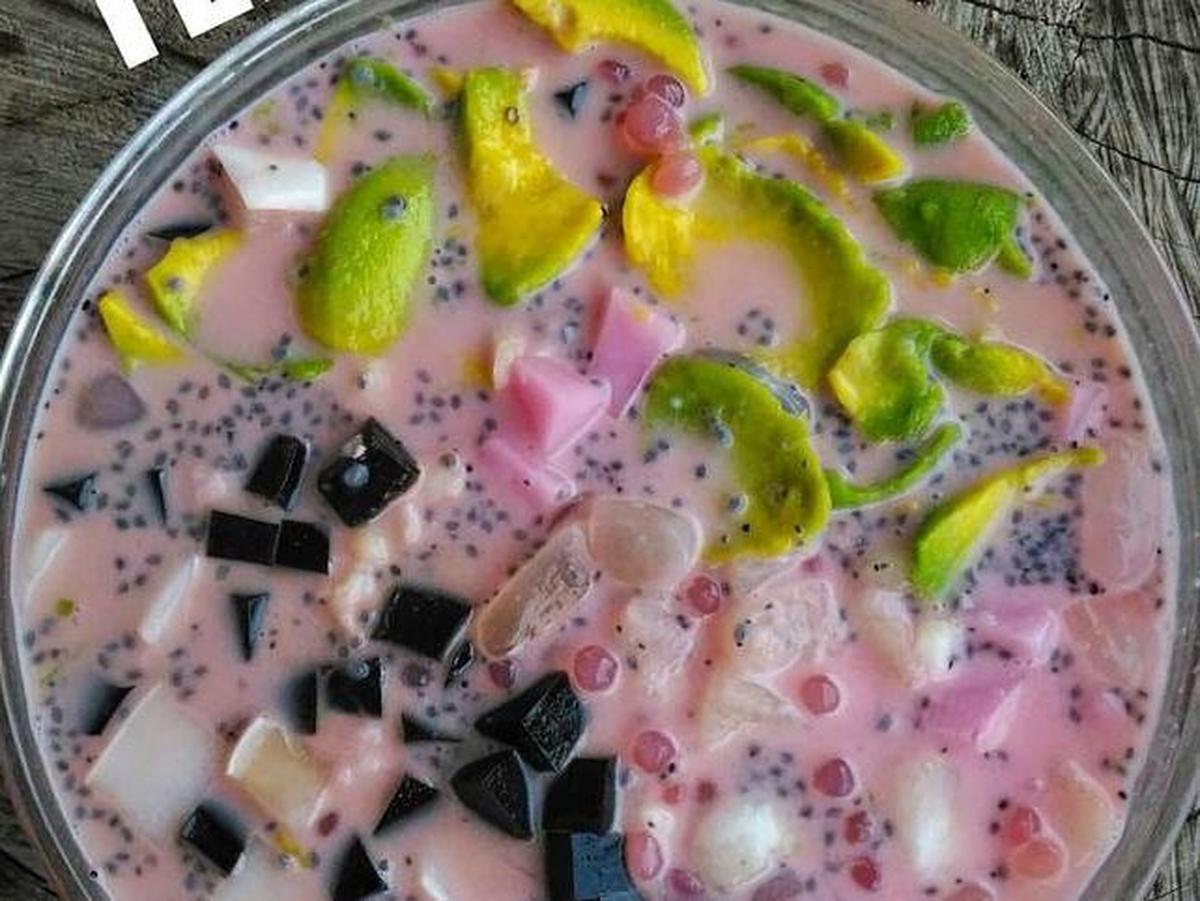 Resep Es Teler Alpukat Naga