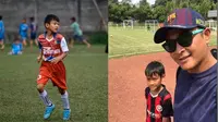 Jarang Terekspos, Ini 6 Potret Gavin Anak Bungsu Irgi Fahrezi yang Tekuni Sepak Bola (sumber: Instagram.com/fahrezirgi)