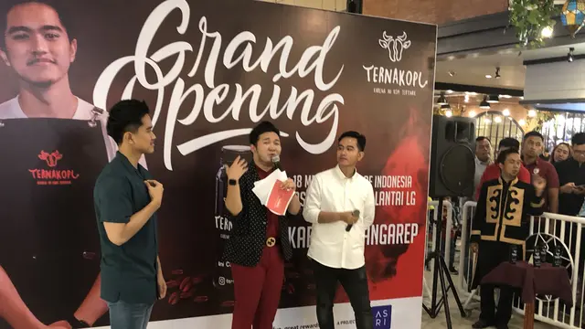 Putra bungsu Jokowi Kaesang Pangarep dan Gibran Rakabuming Raka