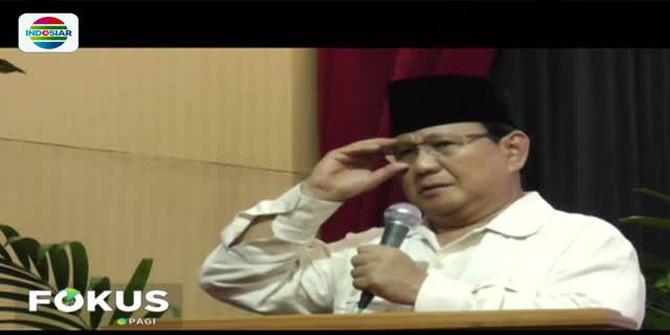 Rupiah Melemah, Prabowo: Bagaimana Negara Kuat dengan Hidup dari Utang