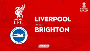 Cover Piala FA 2025/2026 - Liverpool Vs Brighton. (Grafis Gregah Nurikhsani/Bola.com)