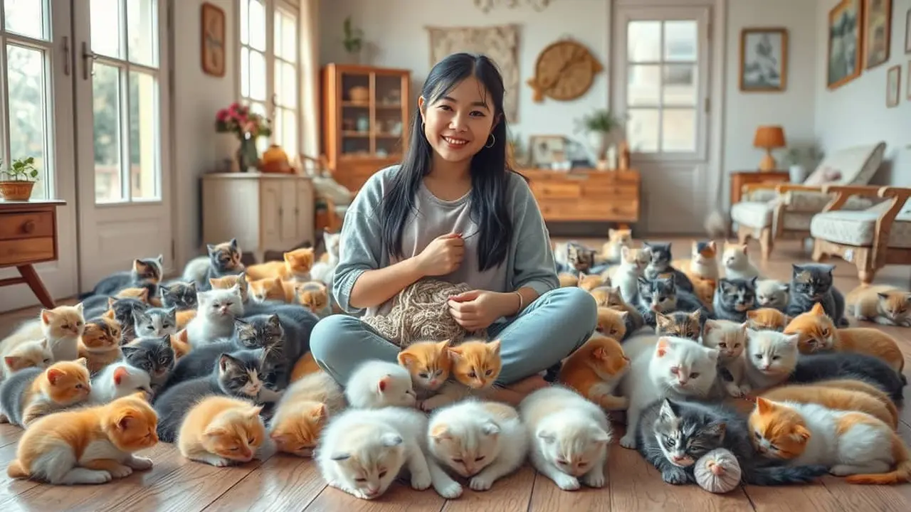 mimpi melihat anak kucing banyak