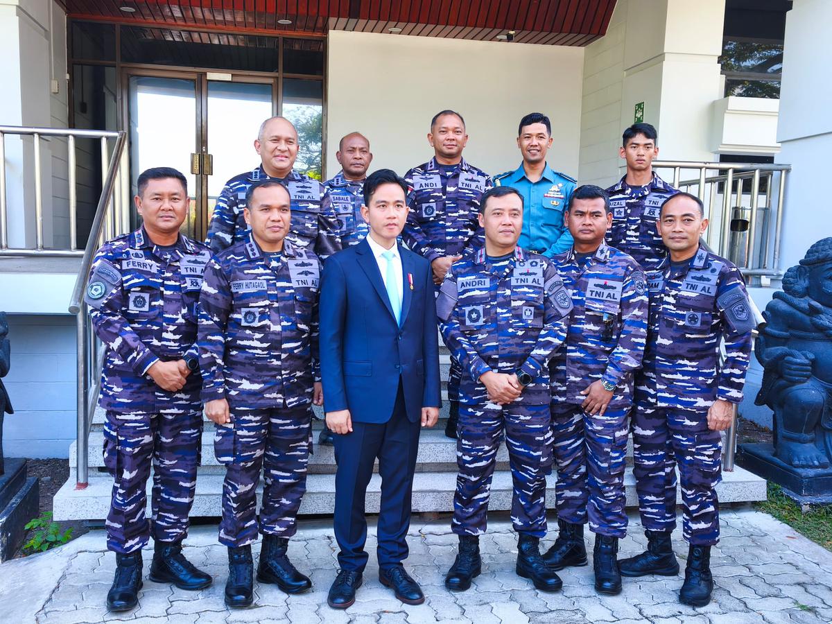 Satgas Port Visit TNI AL Temui Diaspora Indonesia di Papua Nugini