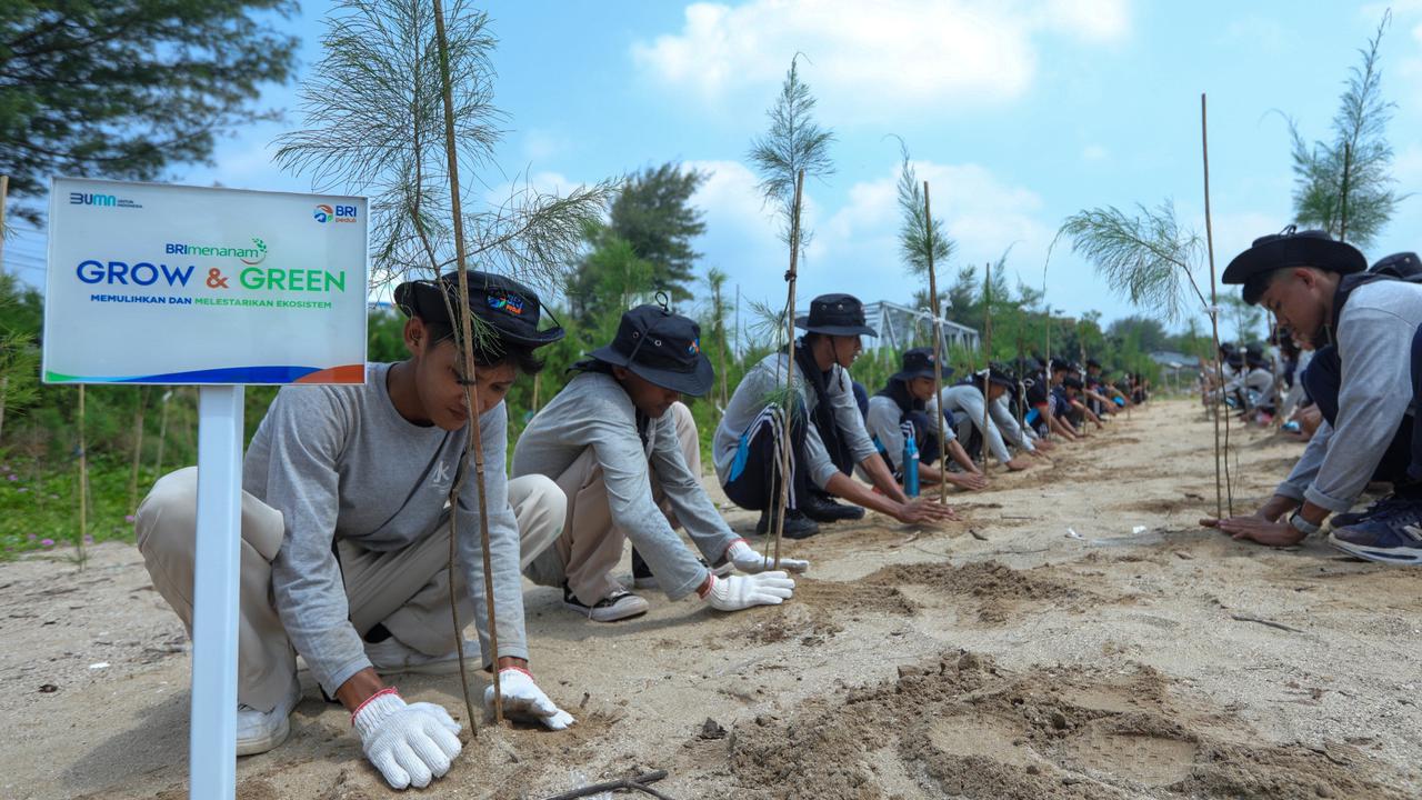 BRI Gandeng Generasi Muda, Dorong Keberlanjutan dan Pemulihan Ekosistem Pesisir