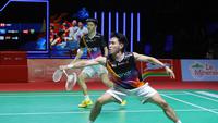 Foto: Sempat Beri Perlawanan pada Gim Pertama, Raymond/Nikolaus Harus Puas Jadi Runner Up di Indonesia Masters 2026