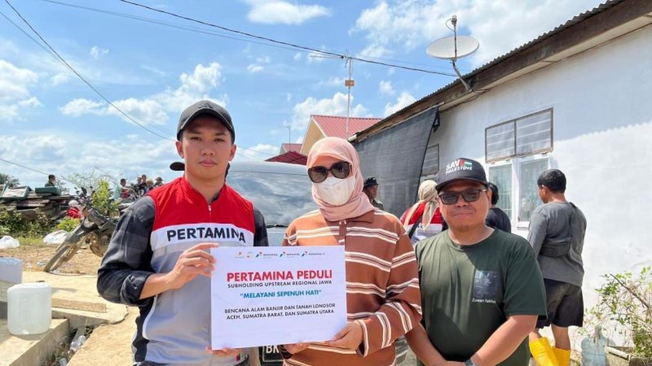 Pertamina Dukung Pemulihan Banjir di Aceh, Sumut, dan Sumbar, Wujud Komitmen Sosial