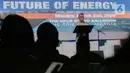 Menteri ESDM  Arifin Tasrif memberikan sambutan dalam pembukaan Jakarta Energy Forum 2020 di Jakarta, Senin (2/3/2020). Jakarta Energy Forum 2020 tersebut mengangkat tema ‘The Future of Energy’. (Liputan6.com/Faizal Fanani)