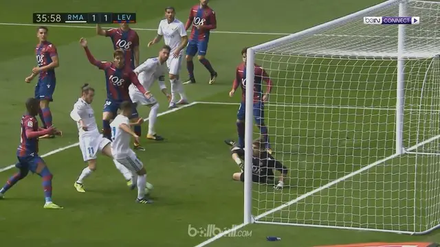 VIDEO: Highlights La Liga, Real Madrid Vs Levante 1-1
