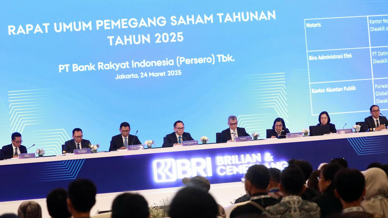 Susunan Lengkap Komisaris-Direksi Baru BRI yang Disepakati RUPST