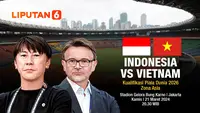 Banner Infografis Timnas Indonesia vs Vietnam di Kualifikasi Piala Dunia 2026 Zona Asia&nbsp;(Liputan6.com/Abdillah)