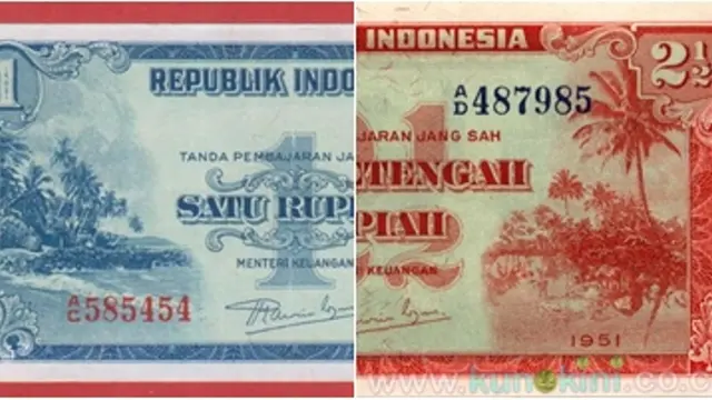 Ini Desain-desain Uang Kertas Terbaik yang Dimiliki Indonesia