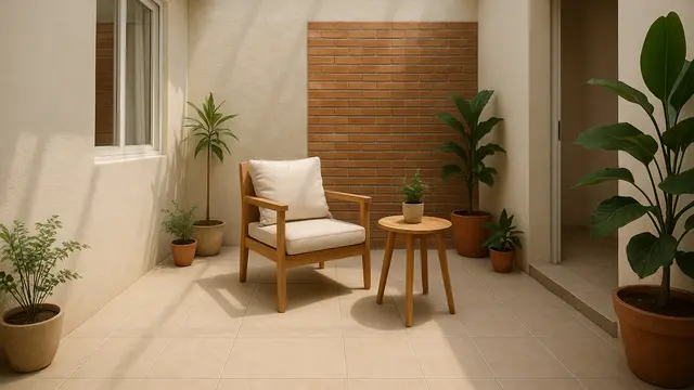 7 Inspirasi Teras Dalam Minimalis untuk Rumah Kecil agar Terasa Luas, Bikin Hunian Makin Sejuk dan Estetik