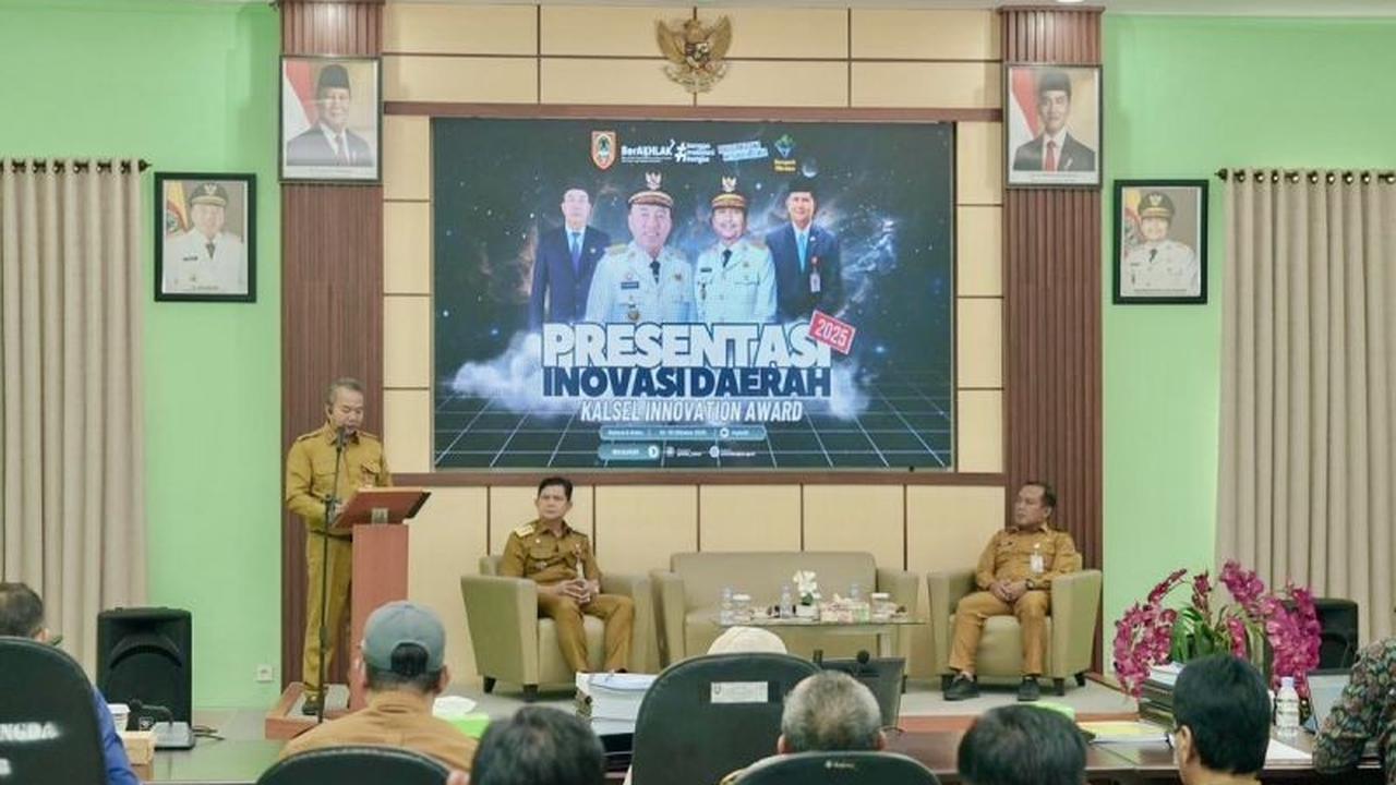 Wow, 90 Inovasi Daerah Kalsel Terjaring, Siap Bersaing di Kalsel Innovation Award 2025!