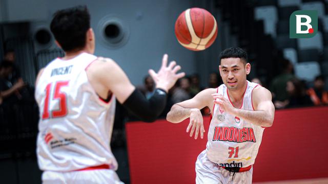 Timnas Basket Indonesia Vs Indonesia Patriots, Indonesia International Basketball Invitational