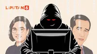 Banner Infografis Hacker Bjorka Bobol Data Pajak Jokowi hingga Sri Mulyani. (Liputan6.com/Abdillah)